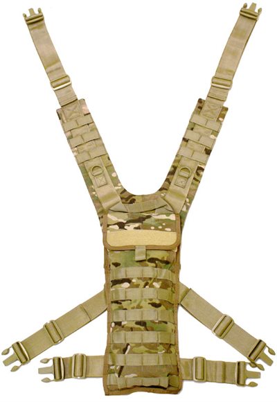 Padded Shoulder Hydration Harness for Hellcat systems