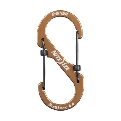 NITE IZE - S-BINER SLIDELOCK ALUMINUM #3